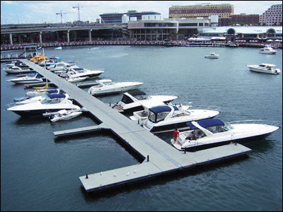 boats at darling harbour