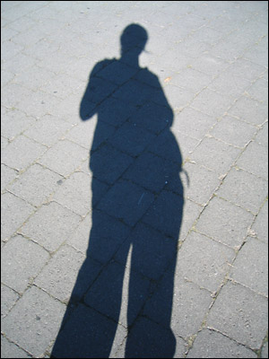 shadow at christchurch airport