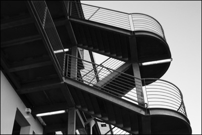 stairs at pier 7