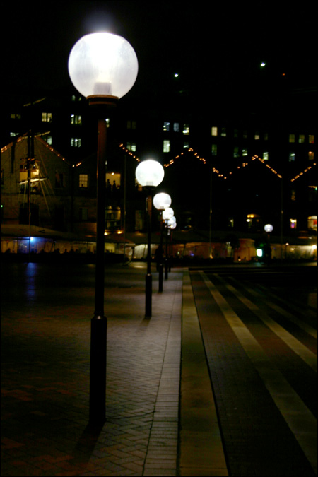 sydney at night
